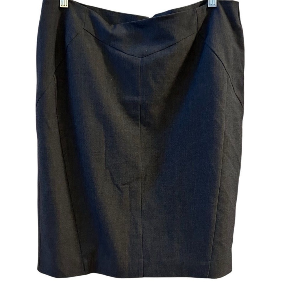 Worthington Women's Blue Pencil Skirt Size 14 Knee Length Workwear
